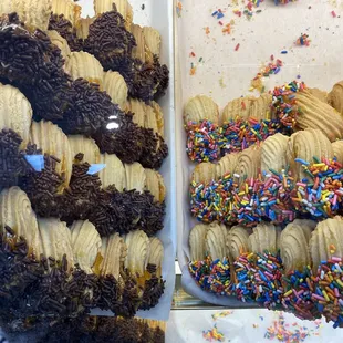Dipped cookies