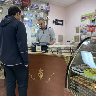 The shop owner...nice guy!