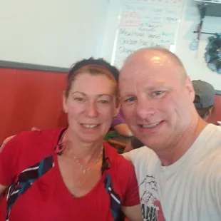 Waiting on an excellent lunch