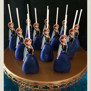 a frozen princess cake