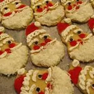 santa claus cookies