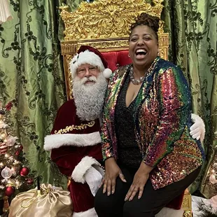 Sweetwater even had Santa there!