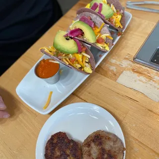 Breakfast Tacos (V)