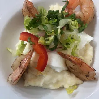 Santa Fe Shrimp - Grits