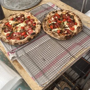 Handcrafted pizza to order