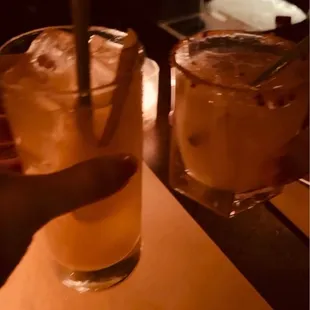 dessert, drink