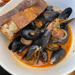 Steamed Mussels Of The Day