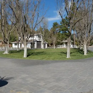 View of Barn and Gazebo from afar