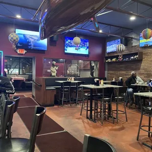 the inside of the restaurant