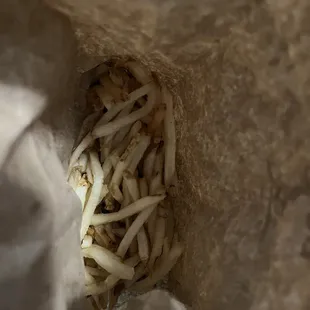 Fries, not that tasty :(