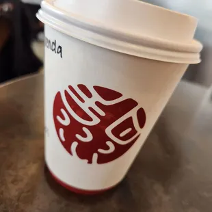 Signature Teas Chai HOT  Our Royal Chai, a custom spiced black tea, is brewed in-house daily, lightly sweetened, &amp; combined with milk.