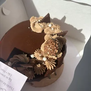 Banana Cake with Nutella Buttercream