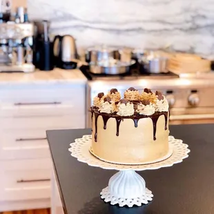 Chocolate Peanut Butter cake!