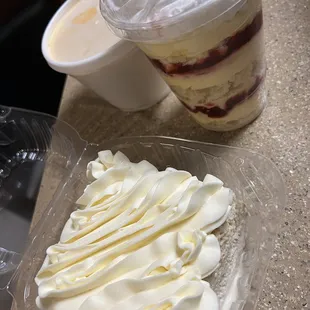 Tres leches, Vaso de elote