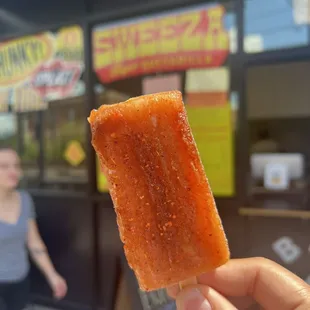 Peach tajin Paletas