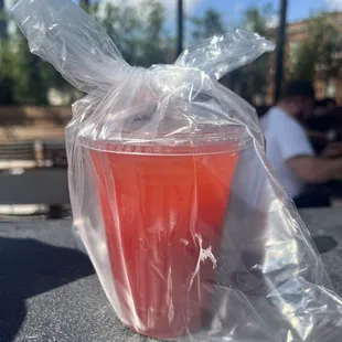 Strawberry aqua fresca