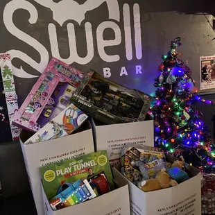 Toys for tots let&apos;s go bring your toys!