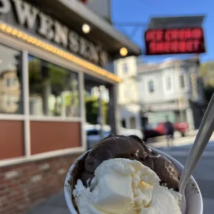 Lychee and Chocolate brownie