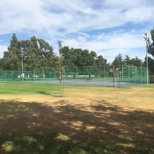 Lighted Tennis Courts