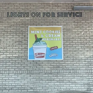 light on for service