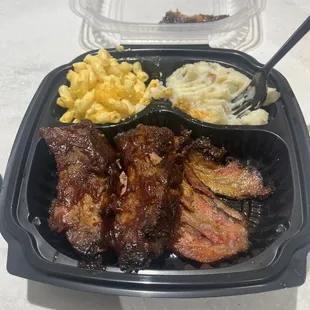 2 meats and two sides