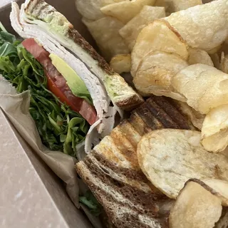 Turkey Pesto Sandwich