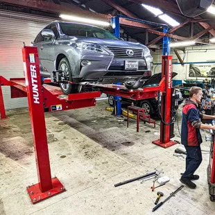 Let our trained technicians perform a high quality alignment on your vehicle.