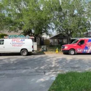 Another quality job done by Swift Air . Residential install .