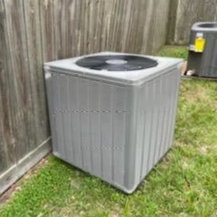 Replacing a brand new Rheem system .