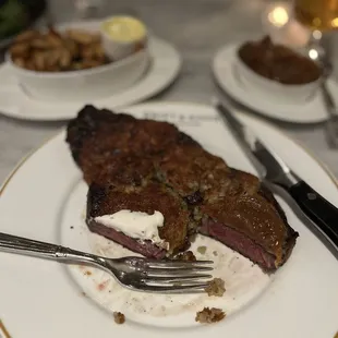 22oz Bone - In Ribeye was cooked to perfection.