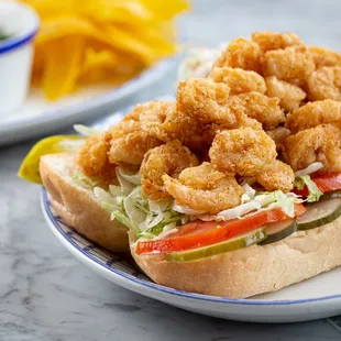 Shrimp&apos;Po Boy -Brunch