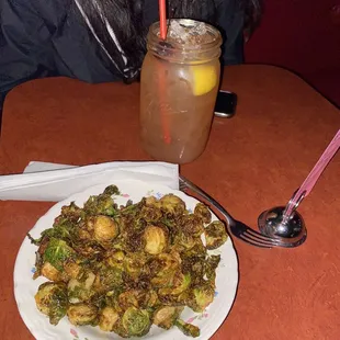fried brussels sprouts and the chimney swift
