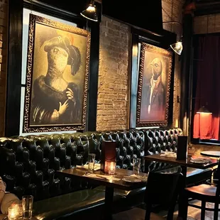 Interior dining area