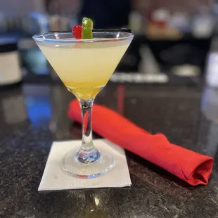 A Gin Fusion. It's not on the menu yet