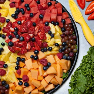 Fresh fruit trays great for any occasion.