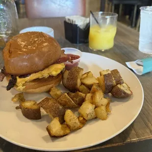 Baltimore sandwich with better than oj