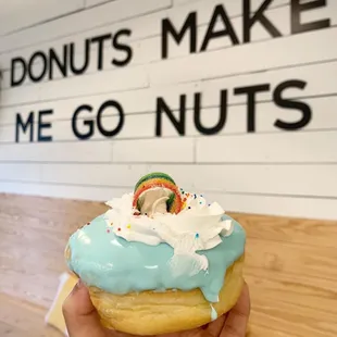 End of the Rainbow donut