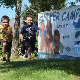 Our weekly summer camps feature swimming every day, plus themed songs, crafts and activities.