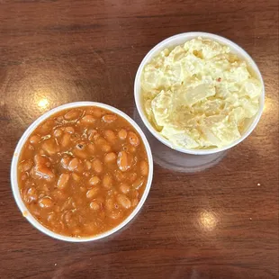 Potato Salad Smoked Beans