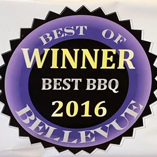 I do not think they will get best BBQ in Bellvue much longer....