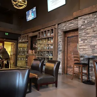 a man sitting at a bar