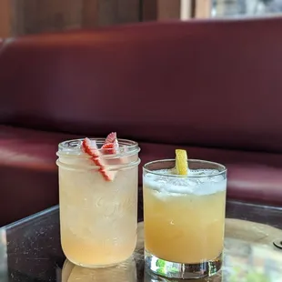 Happy hour cocktails