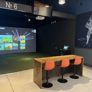 Swing Bay #6 seating table