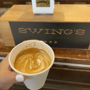 Double Espresso Shot Cortado