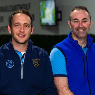 Matt Green and Brian Alderson. Owners and Master Club Fitters at 50 Yards Longer, located within Swing Fit Golf Club.