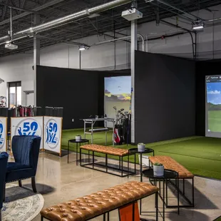 Whether you're looking to improve your game or have fun with family, friends or clients, Swing Fit Golf Club is the place to do it!