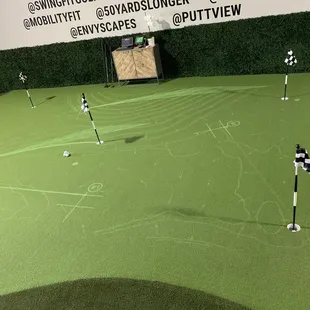 Puttview putting green! Only 1 of 27 in the country.