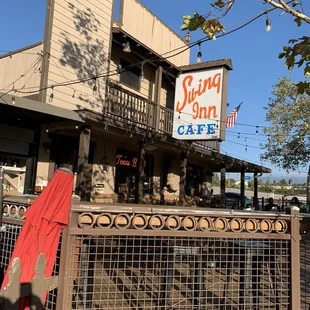 Front of the restaurant