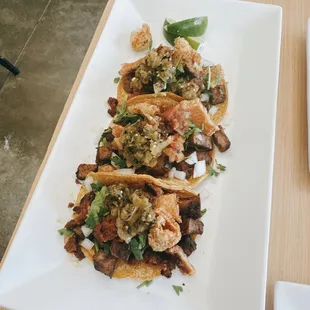 Mexico City style tacos