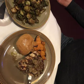 Maple Mustard-Glazed Pork Chop